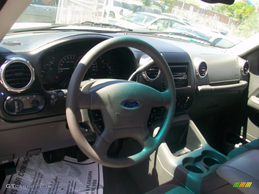 2003 Expedition XLT 4x4 - Oxford White / Flint Grey photo #21