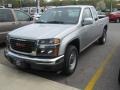 2010 Pure Silver Metallic GMC Canyon SLE Extended Cab  photo #1