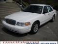 2007 Vibrant White Ford Crown Victoria LX  photo #2