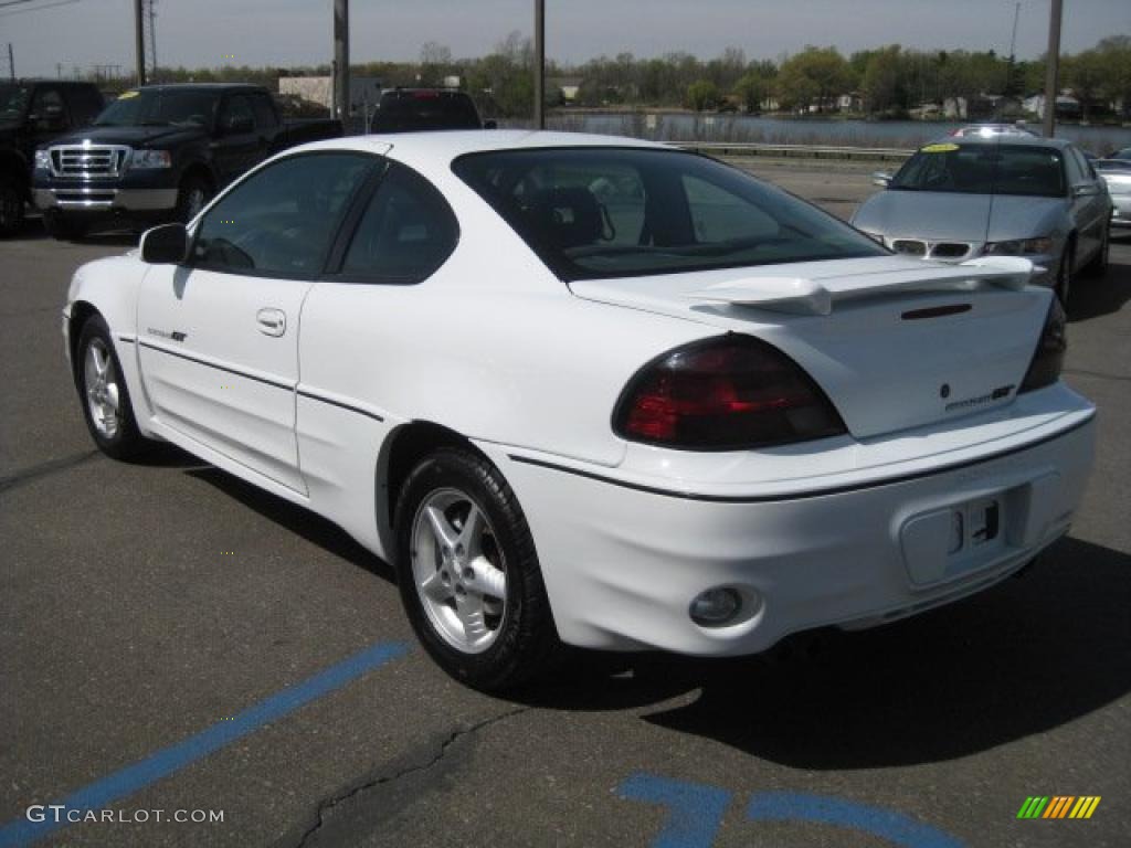 2002 Grand Am GT Coupe - Arctic White / Dark Pewter photo #5