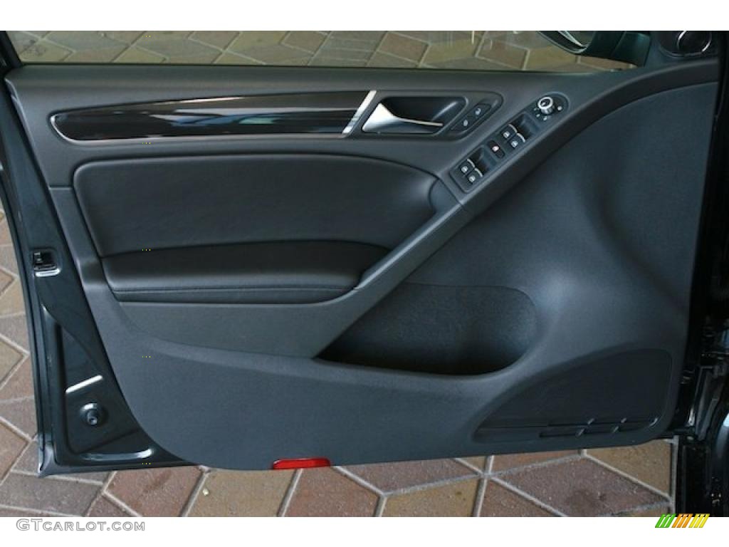 2010 GTI 4 Door - Carbon Grey Steel / Titan Black Leather photo #15