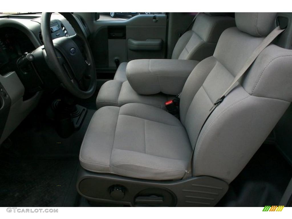 2005 F150 XL Regular Cab - Dark Shadow Grey Metallic / Medium Flint Grey photo #5