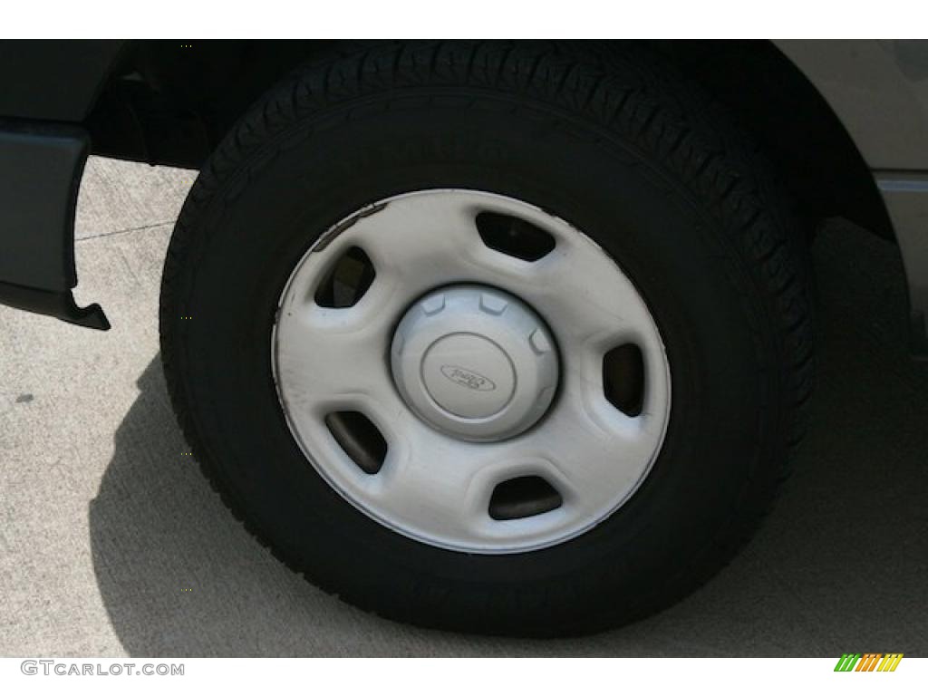 2005 F150 XL Regular Cab - Dark Shadow Grey Metallic / Medium Flint Grey photo #9
