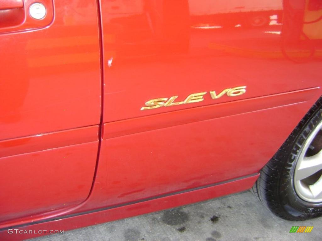 2003 Solara SLE V6 Convertible - Red Flame Metallic / Charcoal photo #26