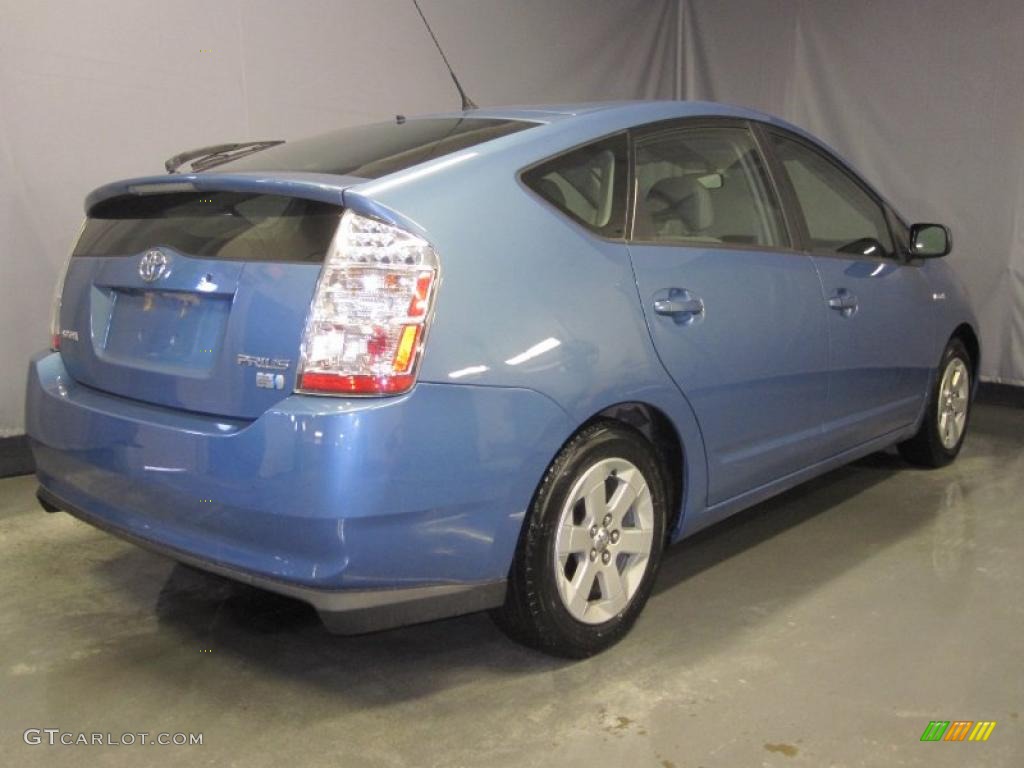 2006 Prius Hybrid - Seaside Pearl / Beige photo #3