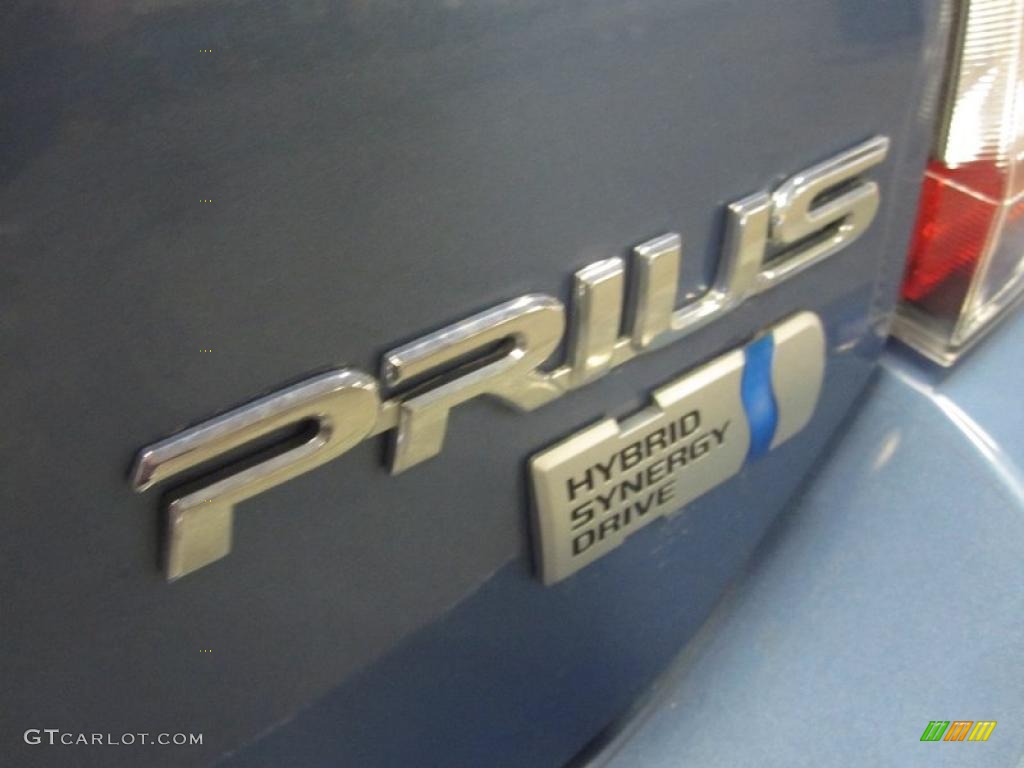 2006 Prius Hybrid - Seaside Pearl / Beige photo #5