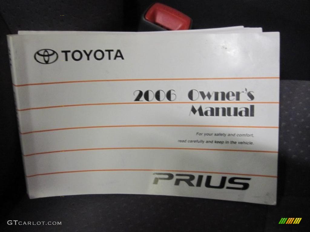 2006 Prius Hybrid - Seaside Pearl / Beige photo #11