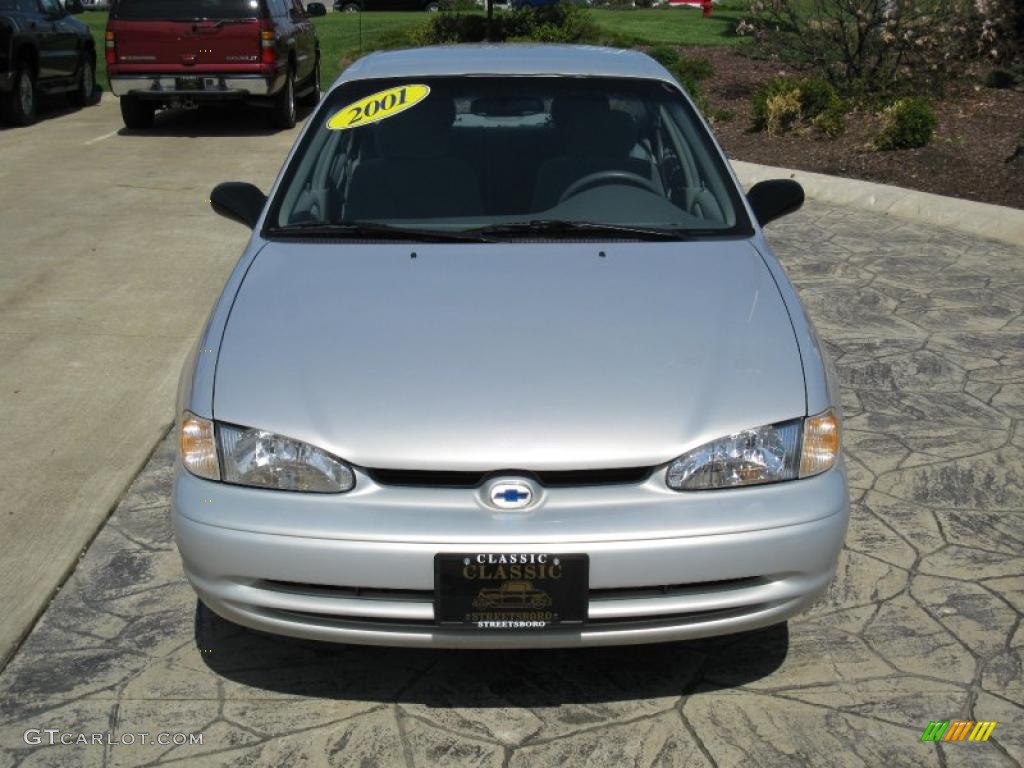 2001 Prizm LSi - Silver Metallic / Light Neutral photo #5