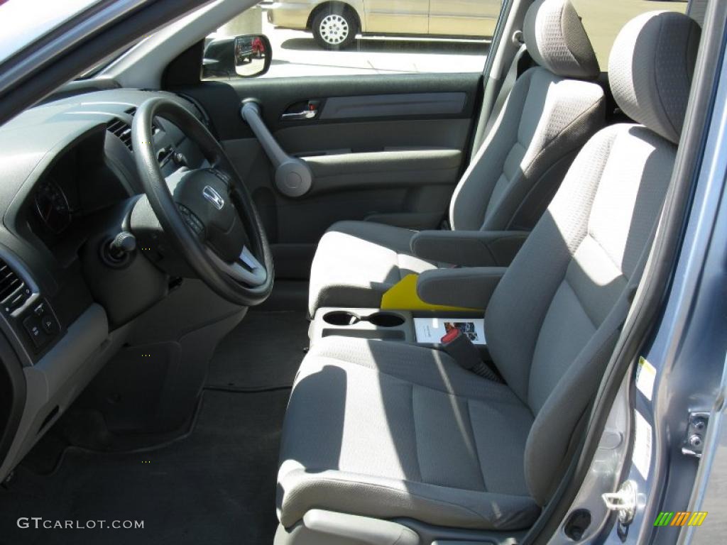 2007 CR-V EX 4WD - Glacier Blue Metallic / Gray photo #13