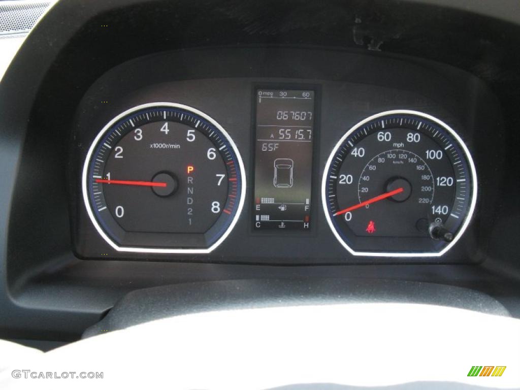 2007 CR-V EX 4WD - Glacier Blue Metallic / Gray photo #15