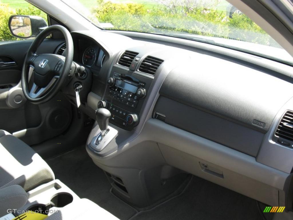 2007 CR-V EX 4WD - Glacier Blue Metallic / Gray photo #24