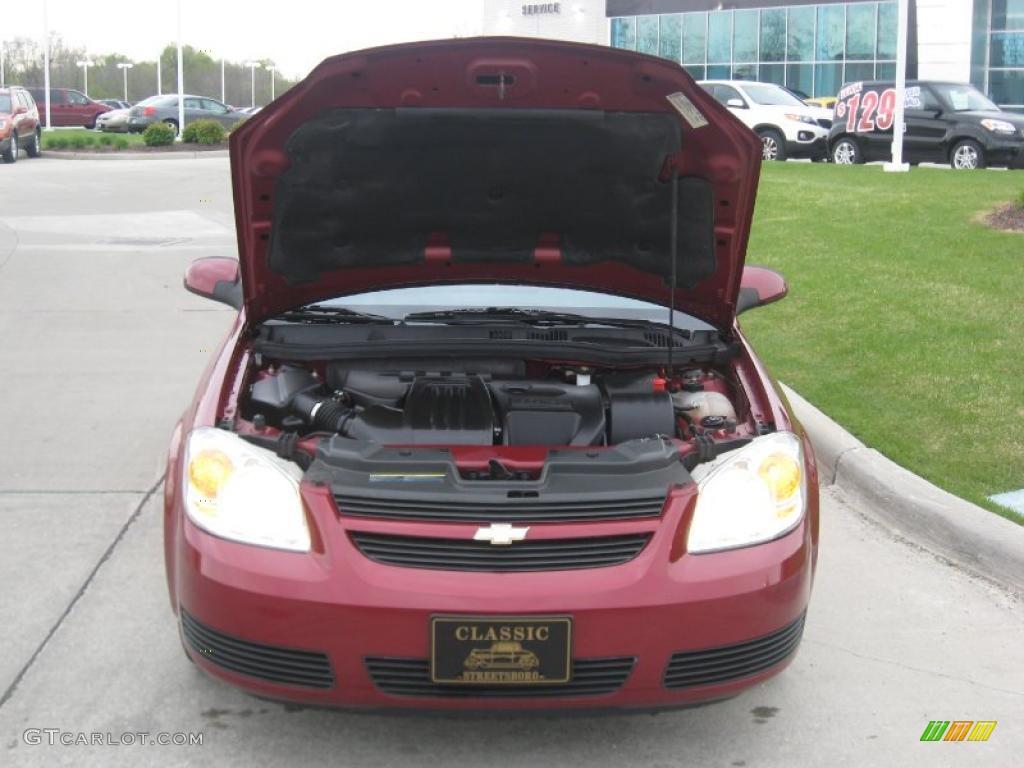 2007 Cobalt LT Sedan - Sport Red Tint Coat / Neutral Beige photo #13