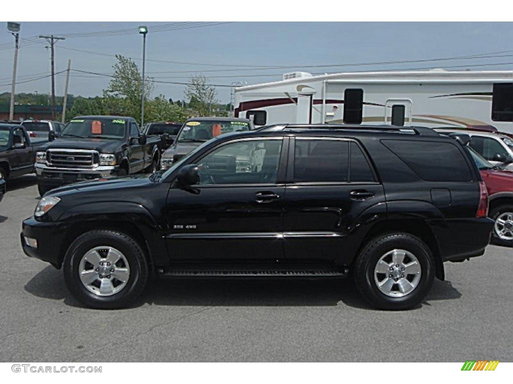2004 4Runner SR5 4x4 - Black / Stone photo #19