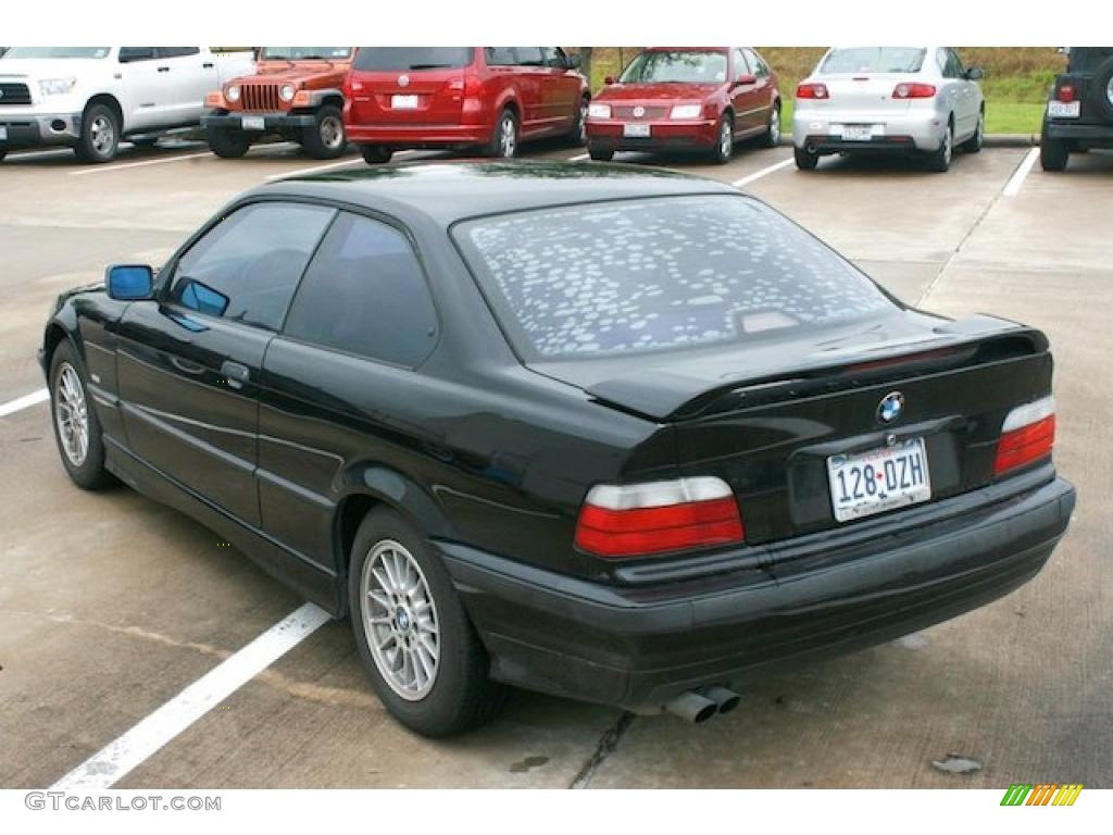 1998 3 Series 323is Coupe - Black II / Tan photo #2