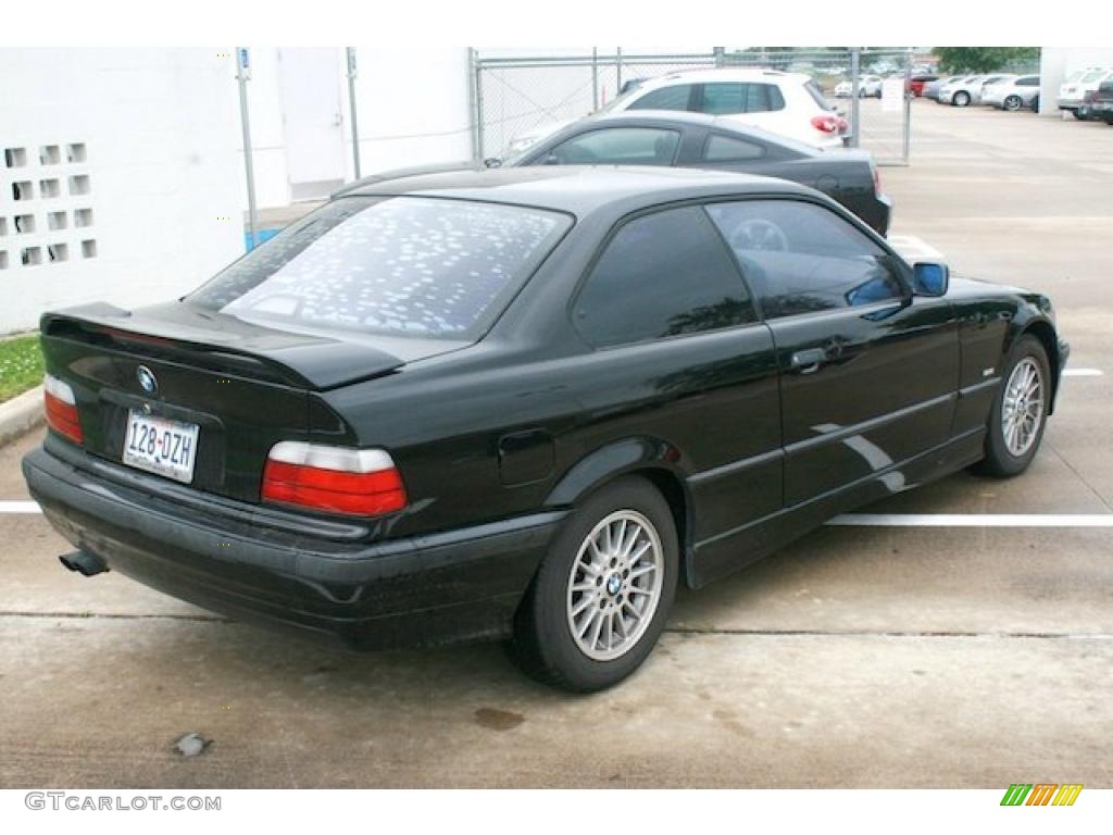1998 3 Series 323is Coupe - Black II / Tan photo #15
