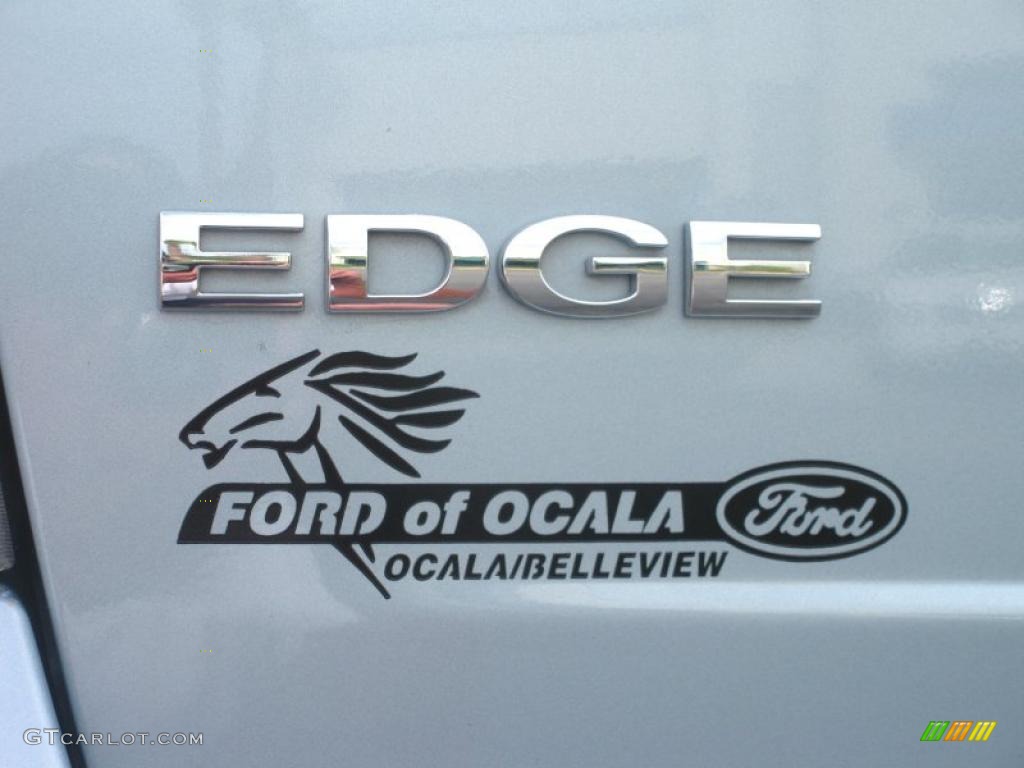 2008 Edge Limited - Light Ice Blue Metallic / Camel photo #9