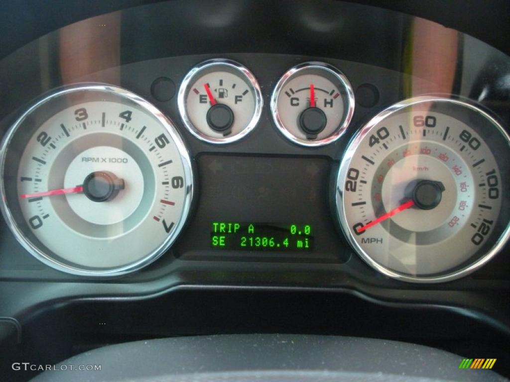 2008 Edge Limited - Light Ice Blue Metallic / Camel photo #20