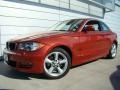 Sedona Red Metallic 2010 BMW 1 Series 128i Coupe