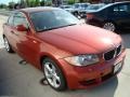 2010 Sedona Red Metallic BMW 1 Series 128i Coupe  photo #3