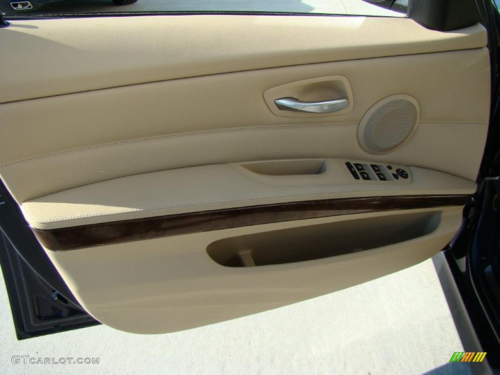 2010 3 Series 328i xDrive Sedan - Monaco Blue Metallic / Beige photo #7