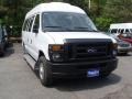 2010 Oxford White Ford E Series Van E350 XL Passenger Extended  photo #3