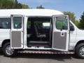 2010 Oxford White Ford E Series Van E350 XL Passenger Extended  photo #16