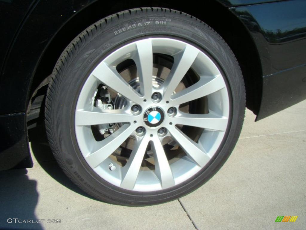 2010 3 Series 328i xDrive Sedan - Jet Black / Beige photo #6