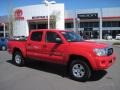 2008 Radiant Red Toyota Tacoma V6 Double Cab 4x4  photo #1