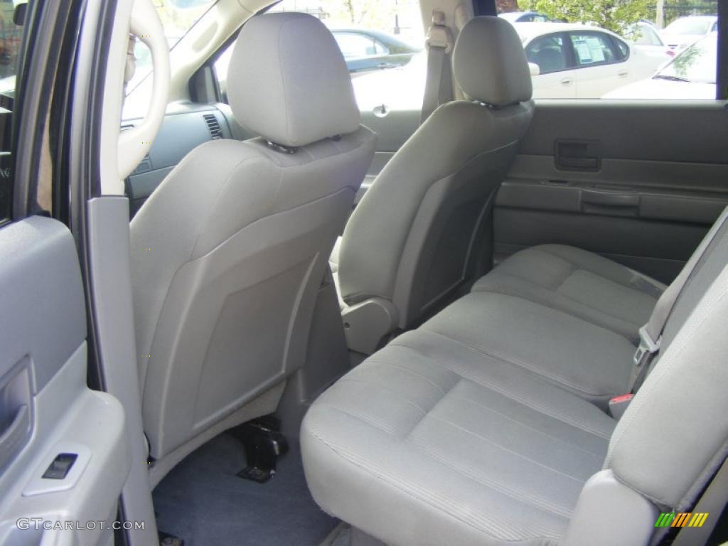 2005 Durango SXT 4x4 - Black / Medium Slate Gray photo #11