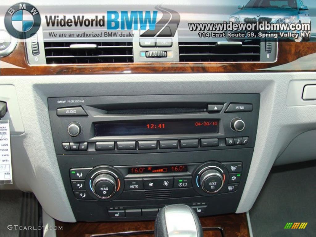2007 3 Series 328xi Coupe - Montego Blue Metallic / Grey photo #14