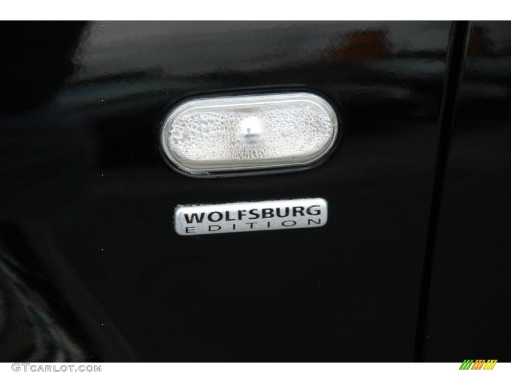 2001 Jetta Wolfsburg Edition Sedan - Black / Beige photo #22