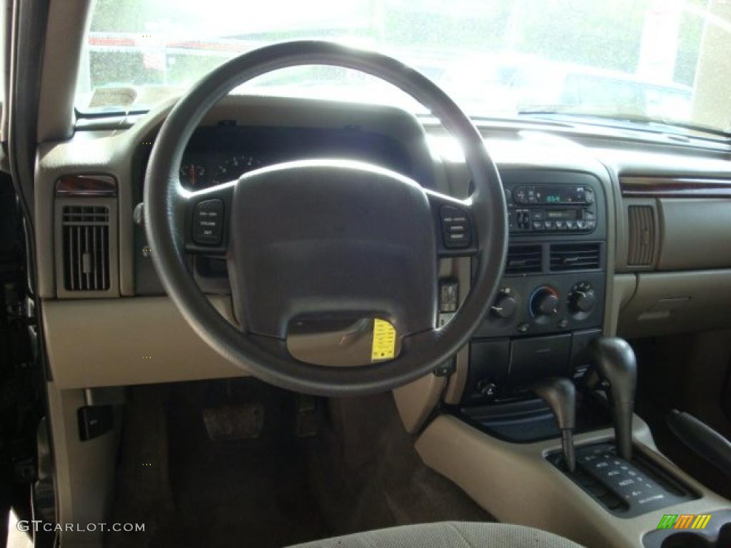 2000 Grand Cherokee Laredo 4x4 - Black / Agate photo #10