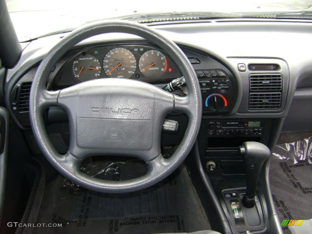 1992 Celica GT Coupe - Gray Metallic / Gray photo #14