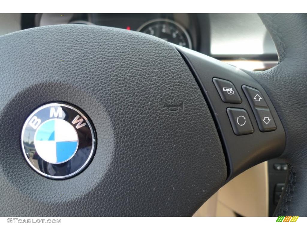 2010 3 Series 328i xDrive Sedan - Blue Water Metallic / Beige photo #41