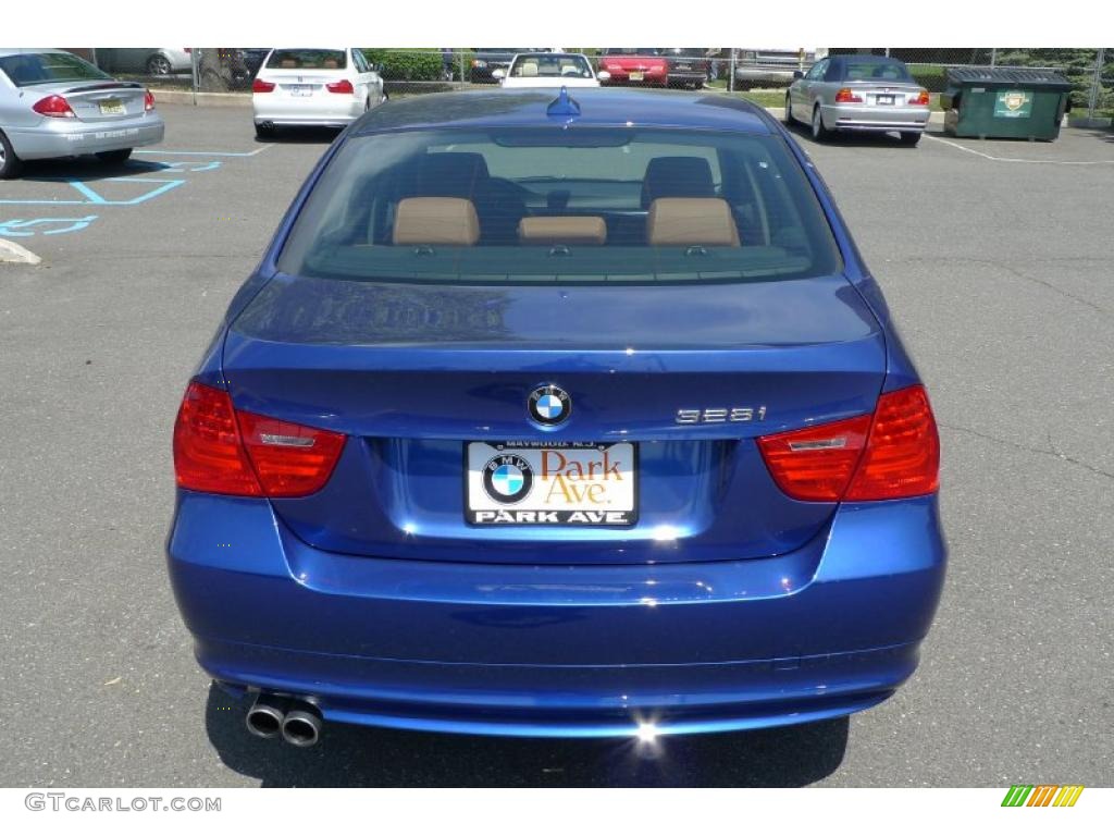 2010 3 Series 328i xDrive Sedan - Montego Blue Metallic / Saddle Brown Dakota Leather photo #12