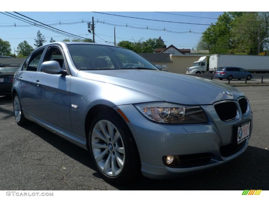 2010 3 Series 328i xDrive Sedan - Blue Water Metallic / Black photo #3
