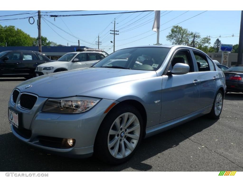 2010 3 Series 328i xDrive Sedan - Blue Water Metallic / Black photo #8