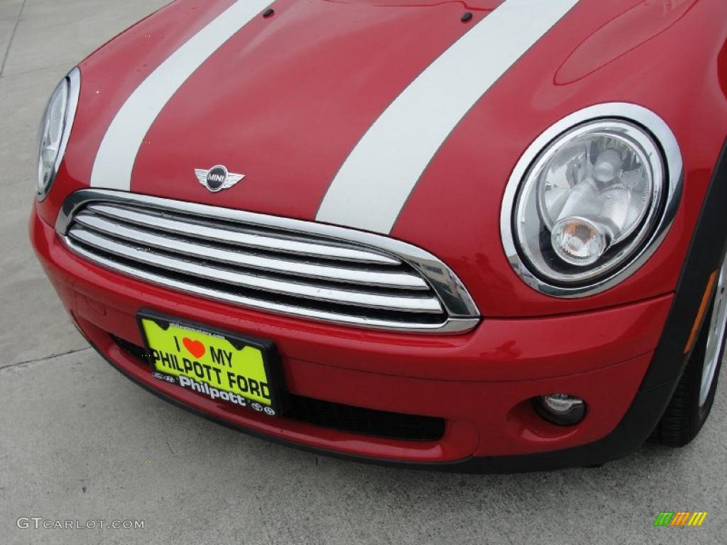 2007 Cooper Hardtop - Chili Red / Rooster Red/Carbon Black photo #12