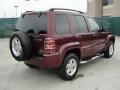 2002 Dark Garnet Red Pearlcoat Jeep Liberty Limited  photo #3