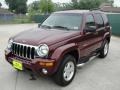 2002 Dark Garnet Red Pearlcoat Jeep Liberty Limited  photo #7