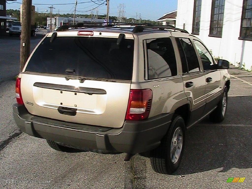 2000 Grand Cherokee Laredo 4x4 - Champagne Pearlcoat / Camel photo #11