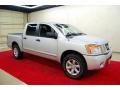 2009 Radiant Silver Nissan Titan SE Crew Cab  photo #1