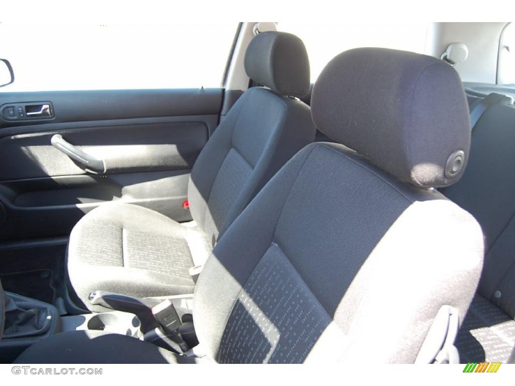 2004 Golf GL 2 Door - Indigo Blue Metallic / Black photo #5