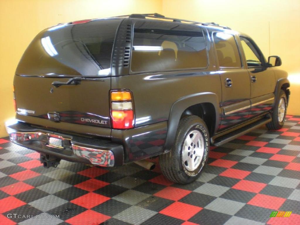 2005 Suburban 1500 LT 4x4 - Dark Gray Metallic / Gray/Dark Charcoal photo #6