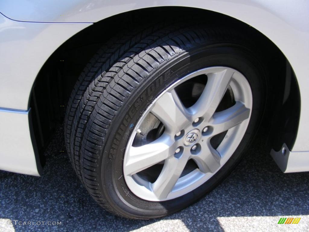 2008 Camry SE V6 - Classic Silver Metallic / Ash photo #26