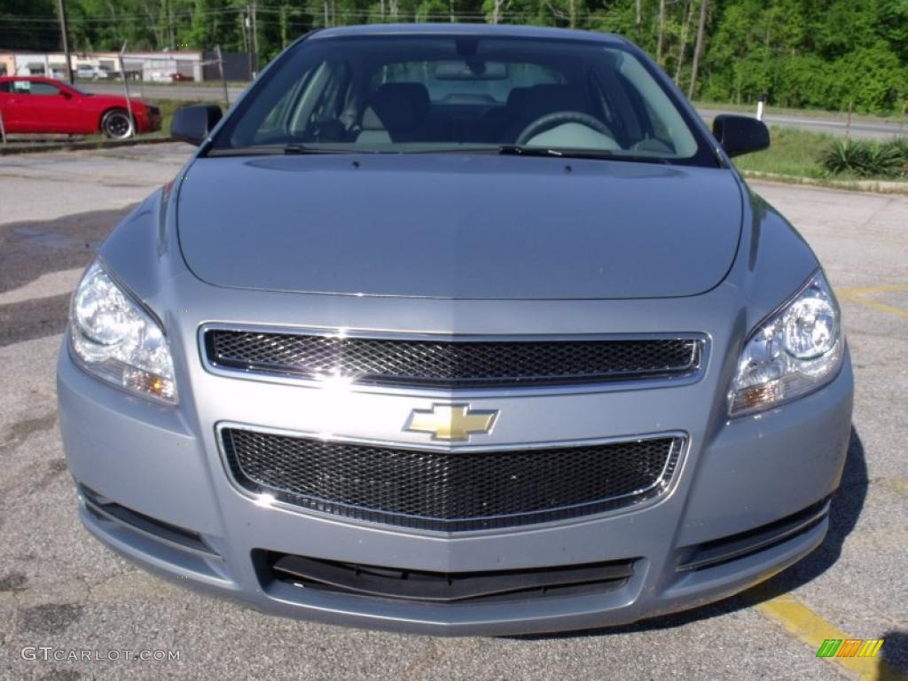 2008 Malibu LS Sedan - Golden Pewter Metallic / Titanium Gray photo #8