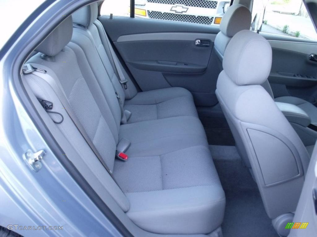 2008 Malibu LS Sedan - Golden Pewter Metallic / Titanium Gray photo #13