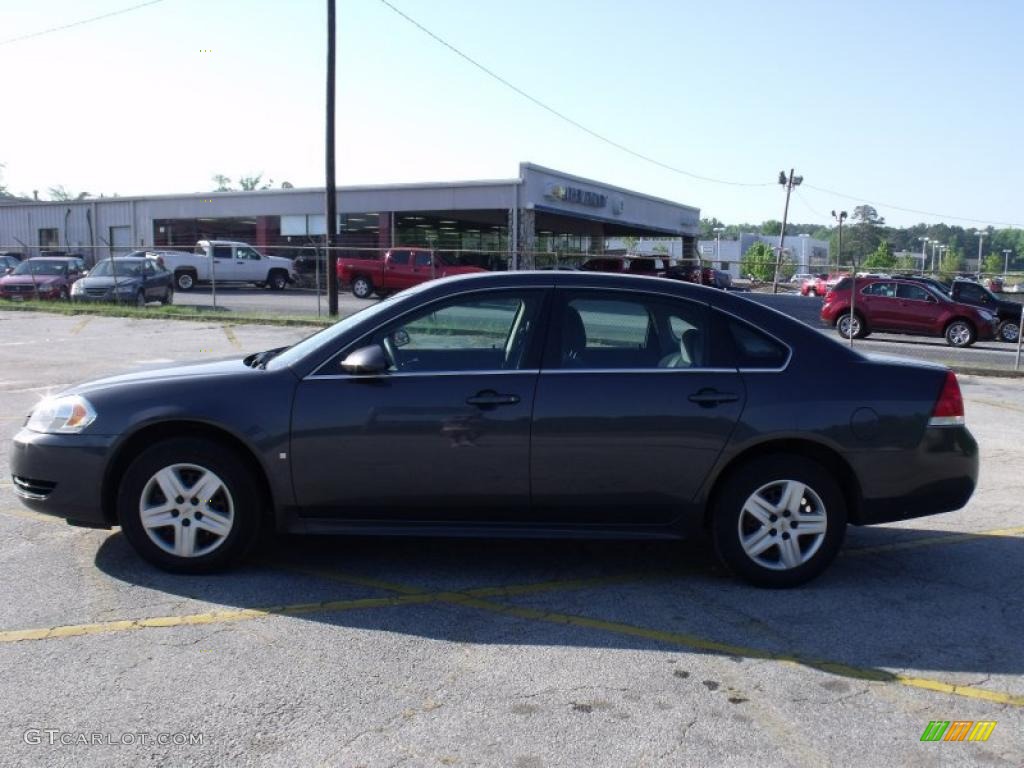 2010 Impala LS - Cyber Gray Metallic / Ebony photo #2