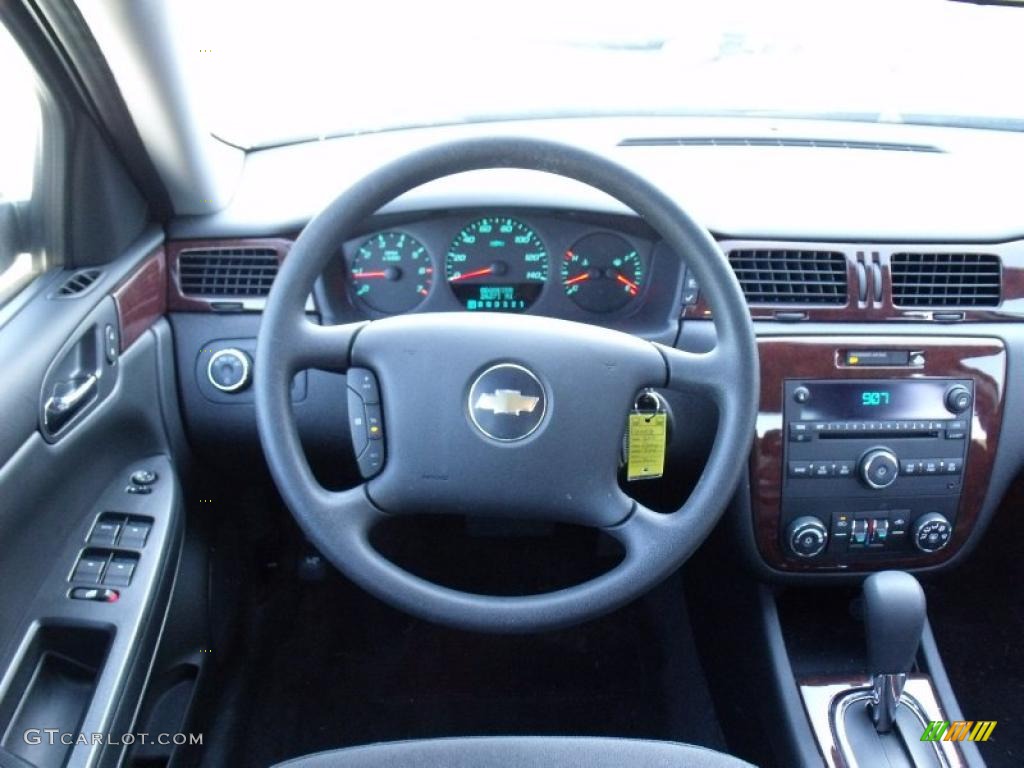 2010 Impala LS - Cyber Gray Metallic / Ebony photo #19