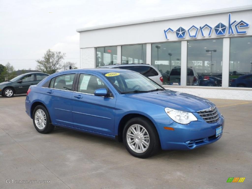 2008 Sebring Touring Sedan - Marathon Blue Pearl / Dark Slate Gray/Light Slate Gray photo #1